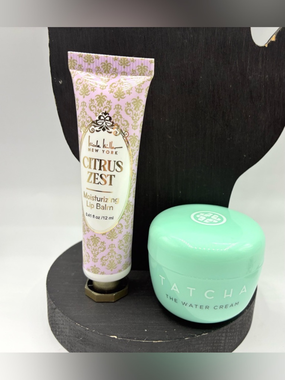 Bundle: Earrings, Lip Balm and Tatcha - Picture 2 of 5